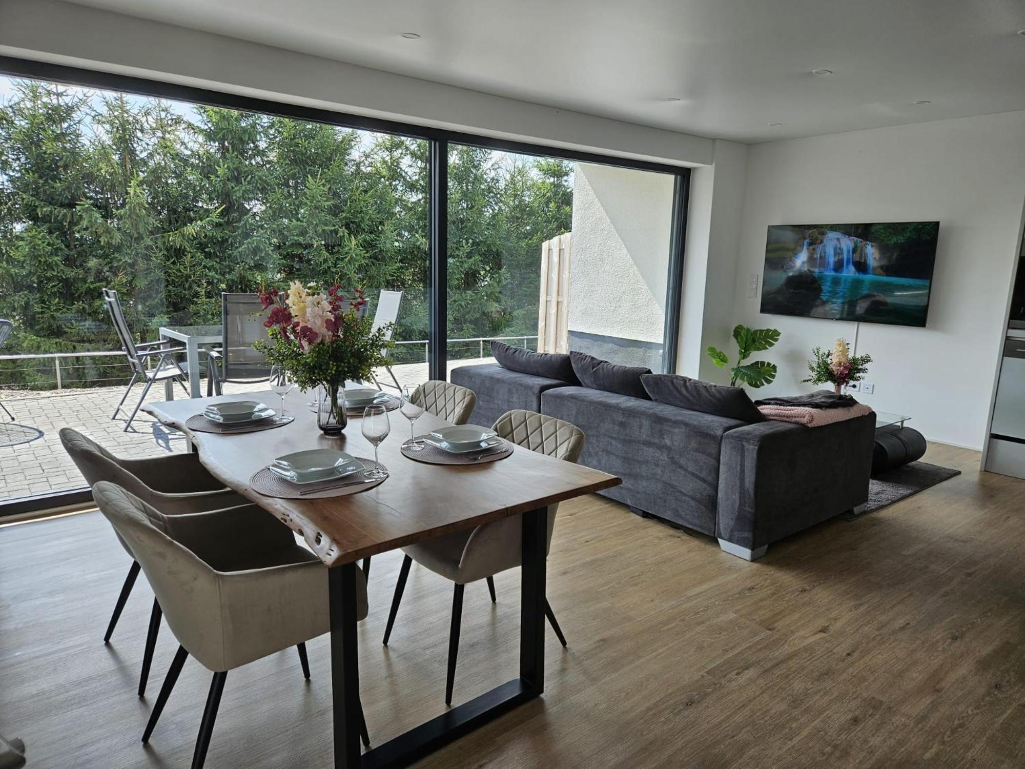 Stilvolle Wohnung Mit Blick Und Selbst-Check-In Bad Berleburg Zewnętrze zdjęcie